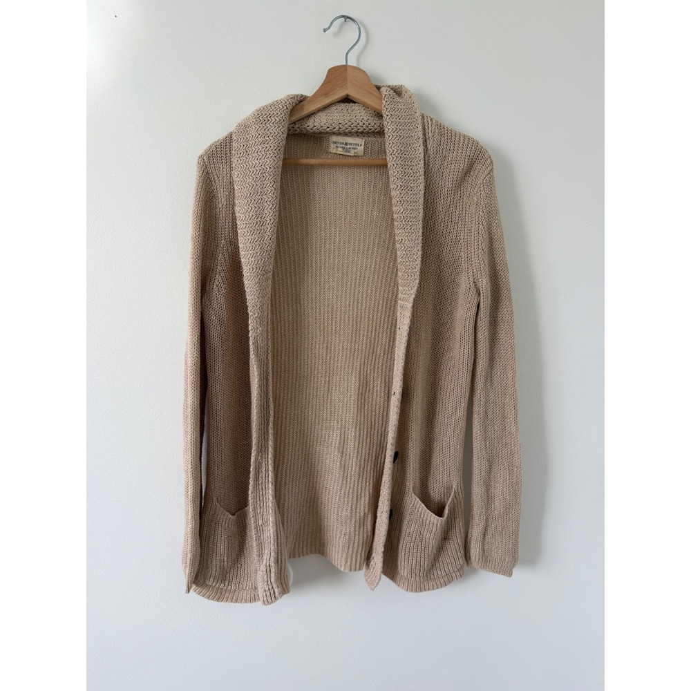 Denim & Supply Ralph Lauren Women's Cardigan – Tan – Size Medium – Great Used